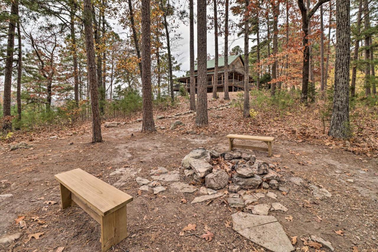 Piney Bluff Retreat With Mountain Views! Villa Exterior foto
