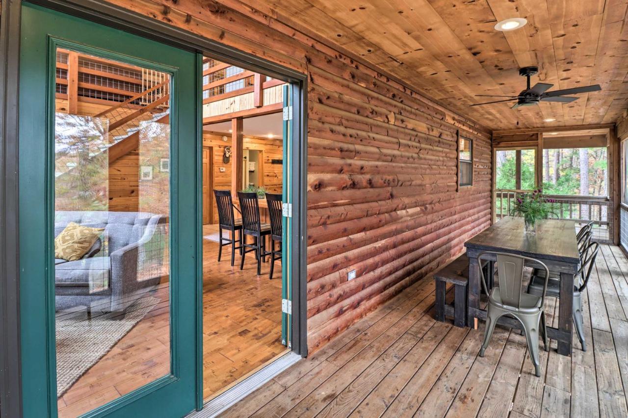 Piney Bluff Retreat With Mountain Views! Villa Exterior foto